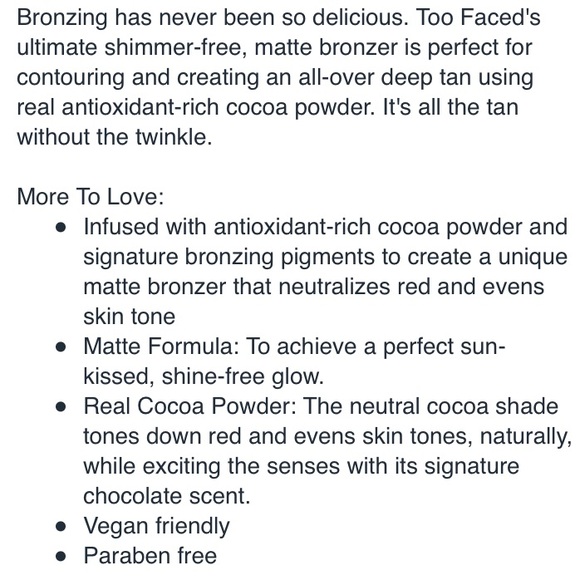 Too Faced Chocolate Soleil Bronzer - Picture 10 of 10